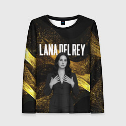 Женский лонгслив Lana Del Rey в черном платье