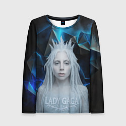 Лонгслив женский Леди Гага стиль снежной королевы, цвет: 3D-принт