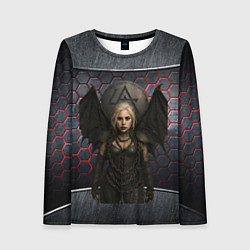Лонгслив женский Леди Гага в стиле вампирши, цвет: 3D-принт