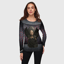 Лонгслив женский Леди Гага в стиле вампирши, цвет: 3D-принт — фото 2