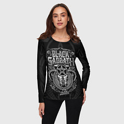 Лонгслив женский Black Sabbath - goat skull, цвет: 3D-принт — фото 2