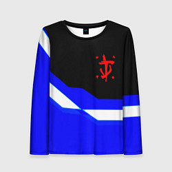 Лонгслив женский Doom sport geometry, цвет: 3D-принт