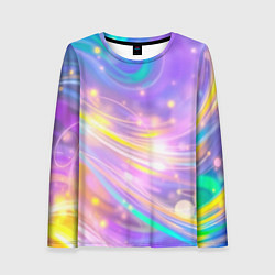 Лонгслив женский Волшебный мистический космос, цвет: 3D-принт