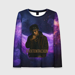 Лонгслив женский XXXTentacion - кулак, цвет: 3D-принт