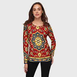 Лонгслив женский Советский ковер, цвет: 3D-принт — фото 2