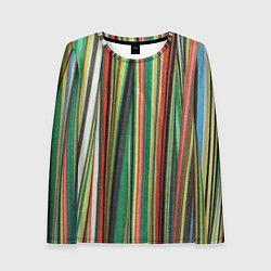 Женский лонгслив Полоски ткани