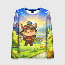 Лонгслив женский League of legends Тимо, цвет: 3D-принт