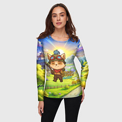 Лонгслив женский League of legends Тимо, цвет: 3D-принт — фото 2