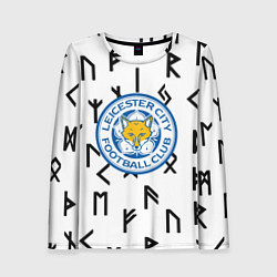 Женский лонгслив Лестер сити символы митстические