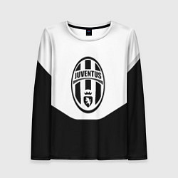 Лонгслив женский Juventus полосы, цвет: 3D-принт