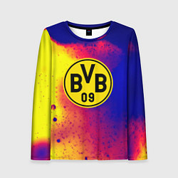 Лонгслив женский Borussia космические краски, цвет: 3D-принт