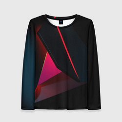 Женский лонгслив Geometric shapes