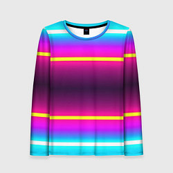 Женский лонгслив Color neon