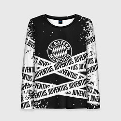 Женский лонгслив Бавария Мюнхен x Ювентус