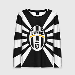 Женский лонгслив Ювентус линии