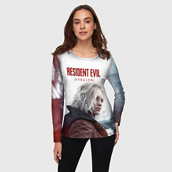Лонгслив женский Грейс Эшкрофт Resident evil requiem, цвет: 3D-принт — фото 2