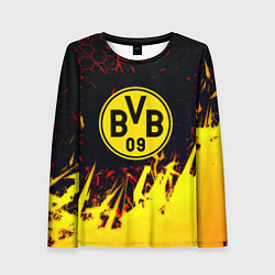 Женский лонгслив Borussia краски соты