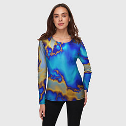 Лонгслив женский Поверхностная закалка, цвет: 3D-принт — фото 2