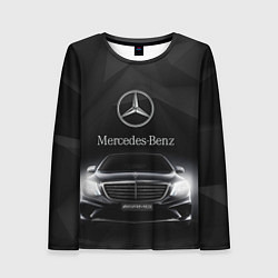 Лонгслив женский Mercedes, цвет: 3D-принт