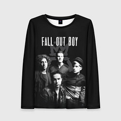 Лонгслив женский Fall out boy band, цвет: 3D-принт