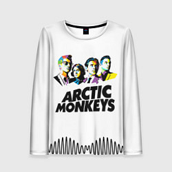 Женский лонгслив Arctic Monkeys: Music Wave