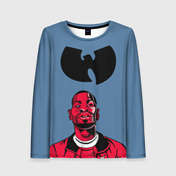 Женский лонгслив Wu-Tang clan: Red face