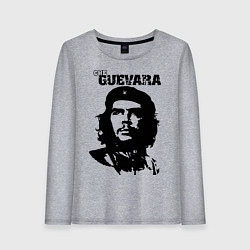 Лонгслив хлопковый женский Che Guevara, цвет: меланж