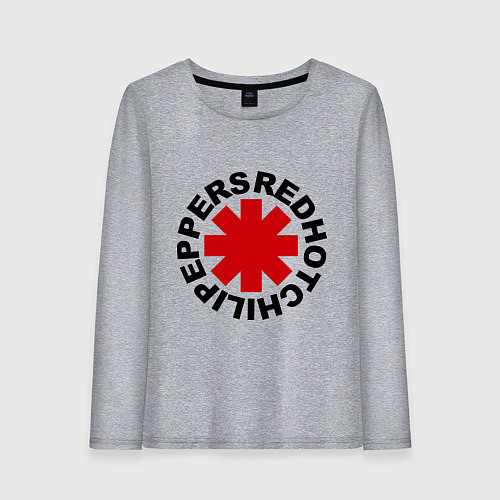 Женский лонгслив Red Hot Chili Peppers / Меланж – фото 1