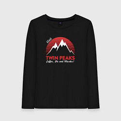 Женский лонгслив Twin Peaks: Pie & Murder