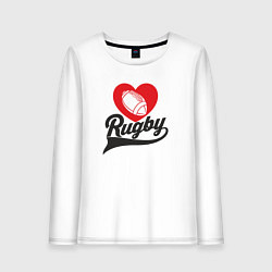 Женский лонгслив Rugby Love