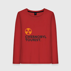 Женский лонгслив Chernobyl tourist