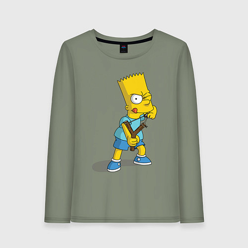 Женский лонгслив Bart Bully / Авокадо – фото 1