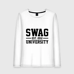 Женский лонгслив Swag University