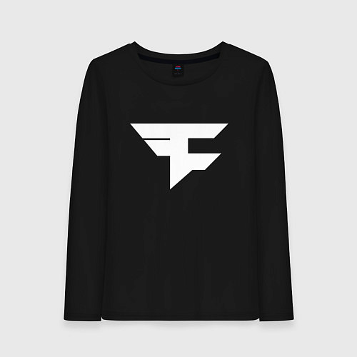 Женский лонгслив FAZE Symbol / Черный – фото 1