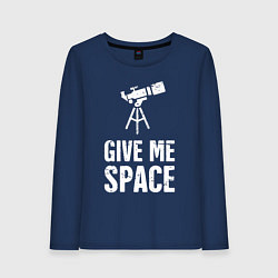 Женский лонгслив Give me Space