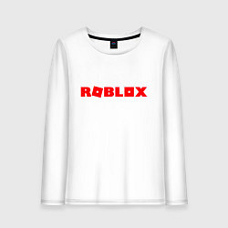 Женский лонгслив Roblox Logo