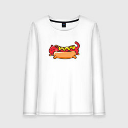 Женский лонгслив Hot Cat