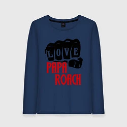 Женский лонгслив Love Papa Roach