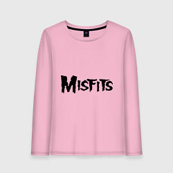 Женский лонгслив Misfits logo