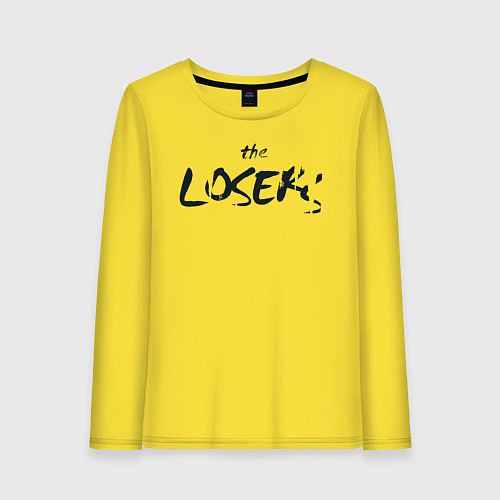 Женский лонгслив The Losers / Желтый – фото 1
