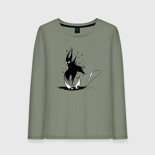 Женский лонгслив Hollow Knight / Авокадо – фото 1