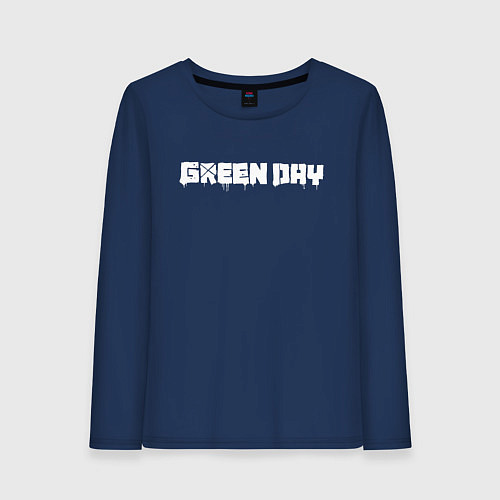 Женский лонгслив GreenDay / Тёмно-синий – фото 1