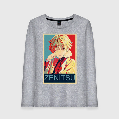 Женский лонгслив Зеницу Агацума / Меланж – фото 1