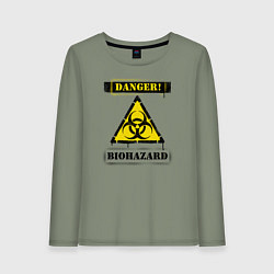 Женский лонгслив Biohazard
