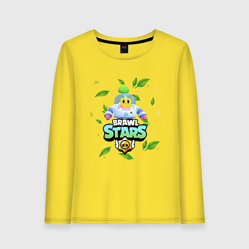 Женский лонгслив Sprout Brawl Stars / Желтый – фото 1
