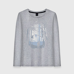 Лонгслив хлопковый женский The Last Of Us PART 2, цвет: меланж