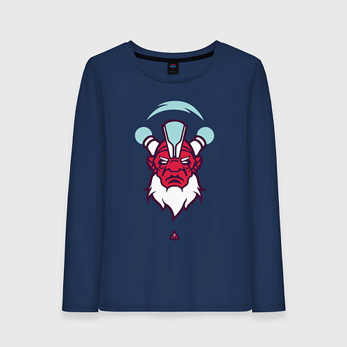 Женский лонгслив Дизраптор Dota 2 / Тёмно-синий – фото 1