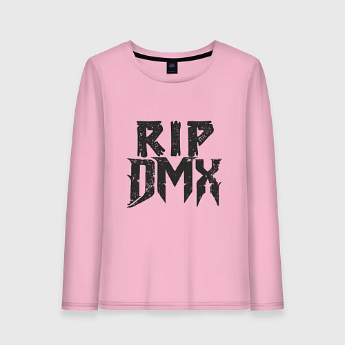 Женский лонгслив RIP DMX / Светло-розовый – фото 1