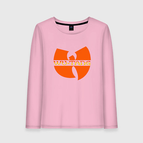 Женский лонгслив Wu-Tang Orange / Светло-розовый – фото 1
