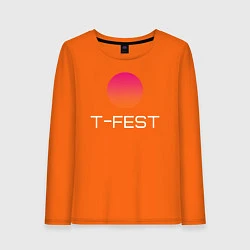 Женский лонгслив T-Fest